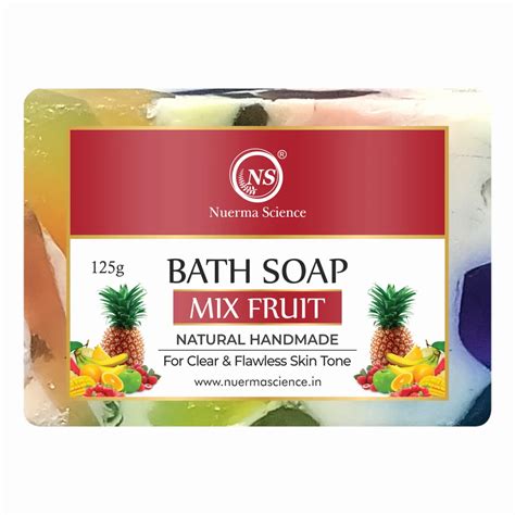 Nuerma Science Natural Herbal Handmade Mix Fruit Bath Soap Gm