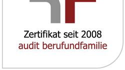 Zertifikat zum audit berufundfamilie für apoBank Deutsche