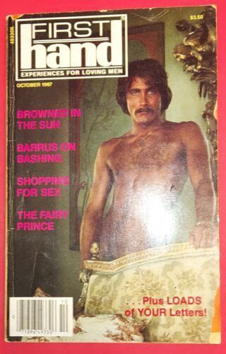 Vintage Gay Beefcake Physique Nude Male Erotica Homosexual Magazine First Hand