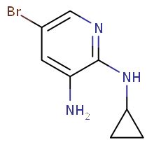 现货供应九鼎化学5 Bromo 2 N cyclopropylpyridine 2 3 diamine 纯度95 1