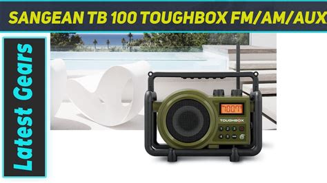 Sangean Tb 100 Toughbox Fm Am Aux Ultra Rugged Az Review Youtube