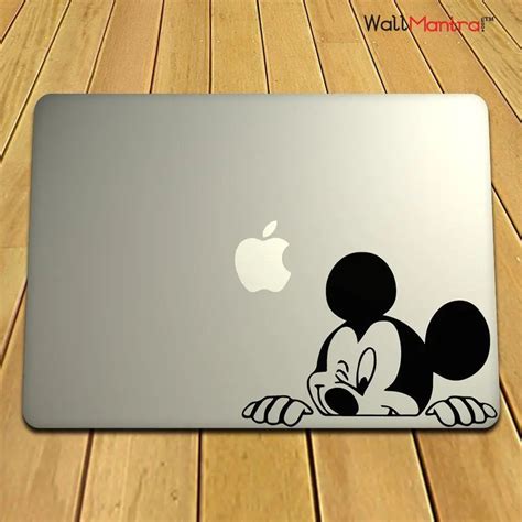 Mickey Mouse Cartoon Laptop Sticker - WallMantra