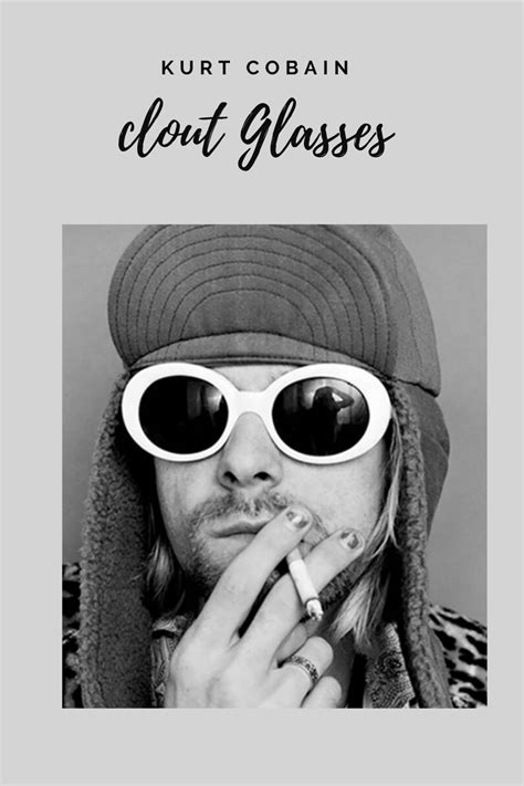 Kurt Cobain Clout Glasses Kurt Cobain Sunglasses Vintage Sunglasses