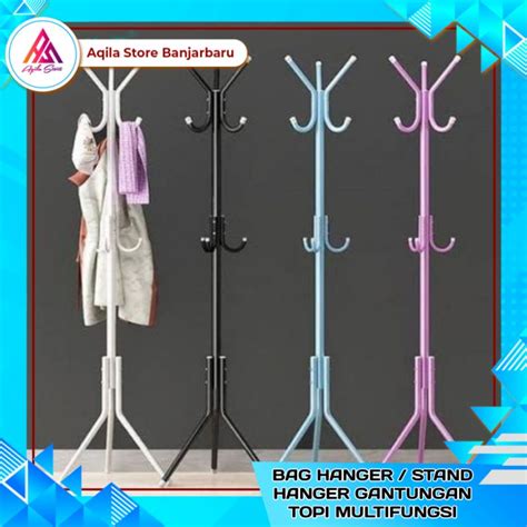 Jual Gantungan Tas Berdiri Bag Stand Hanger Gantungan Topi