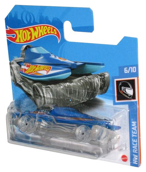 Hot Wheels Hw Race Team Blue Mad Splash Toy Car Short Card Walmart