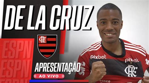 AO VIVO DE LA CRUZ É APRESENTADO NO FLAMENGO YouTube