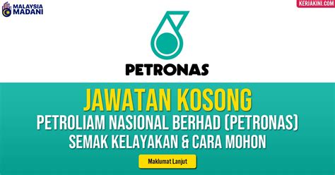 Jawatan Kosong Petronas Terkini Kerjakini