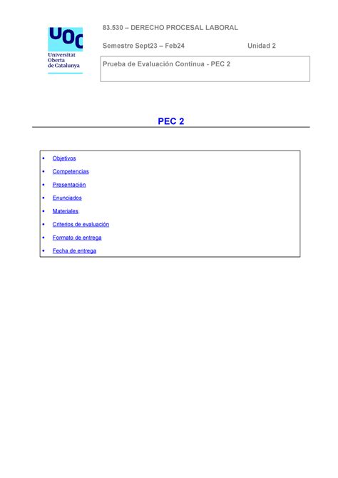 83530 PEC2 20231 Practica 1 oficial del año academico Semestre