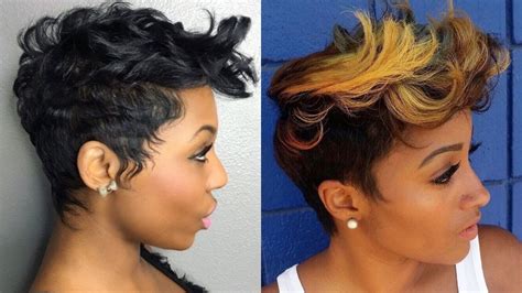 Jaw Dropping Short Styles for Black Queens - YouTube