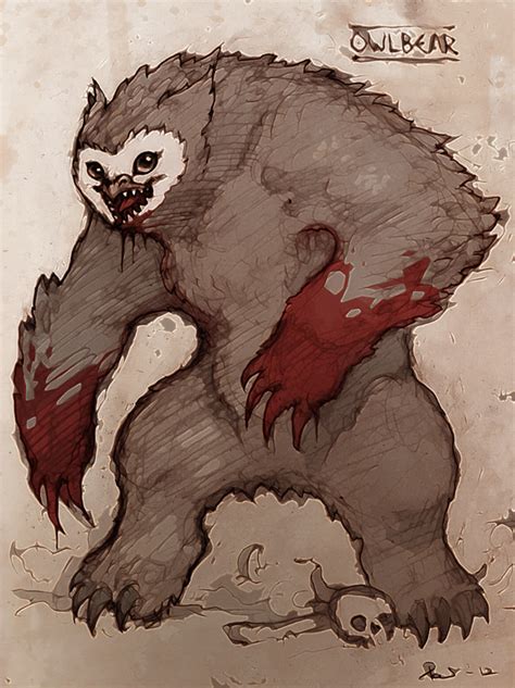 Owlbear by PaleLonginus on DeviantArt