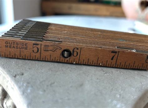 Wooden Slide Ruler Craftsman No 106m Interlox Master Slide Rule Made In