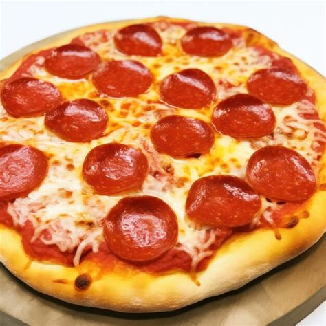 Premium Photo | Hot tasty pepperoni pizza