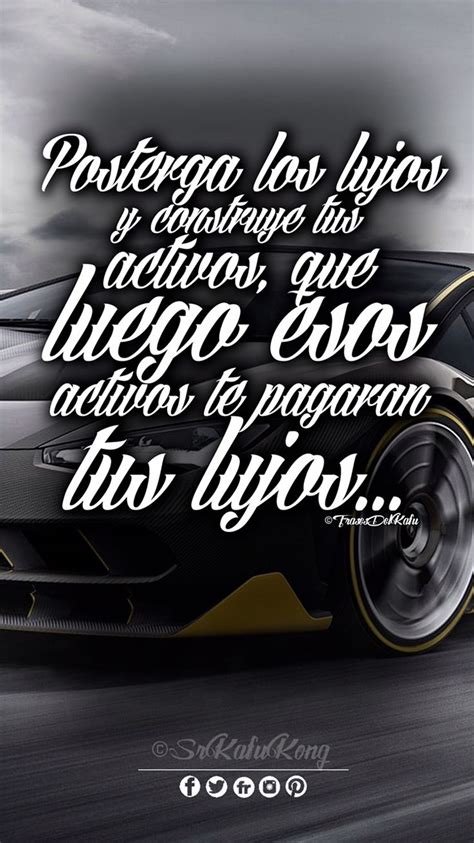 🐼 Posterga los lujos y construye tus activos, que luego estos activos, paraban tus lujos 🔥 ...