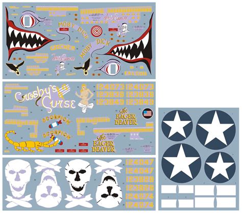 B D Liberator The Jolly Rogers Decal D Cals Et Masques Avions