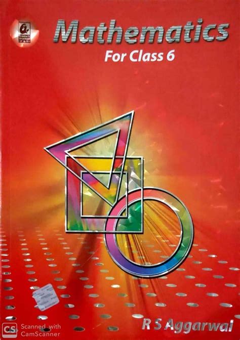 English Class Rs Aggarwal Mathematics School Book Class Off