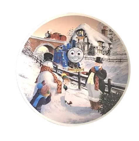 Thomas The Tank Engine And Friends Christmas Collectors Plate Wedgewood