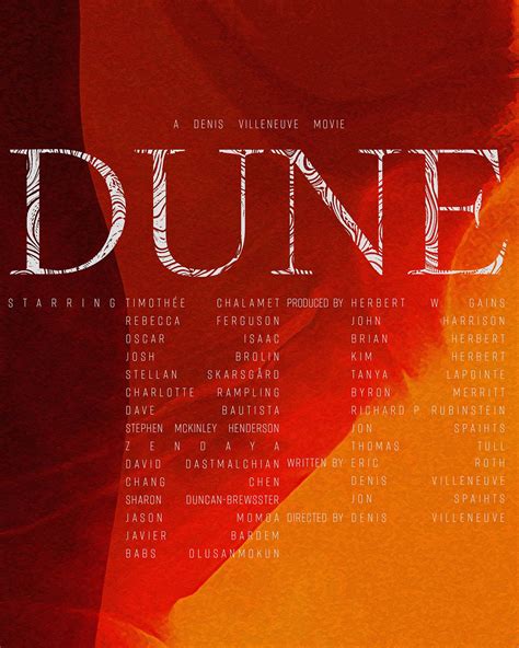 Dune Poster on Behance
