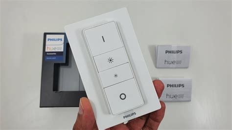 1 Philips 798082 Smart Home Hue Dimmer Switch With Remote Renewed White