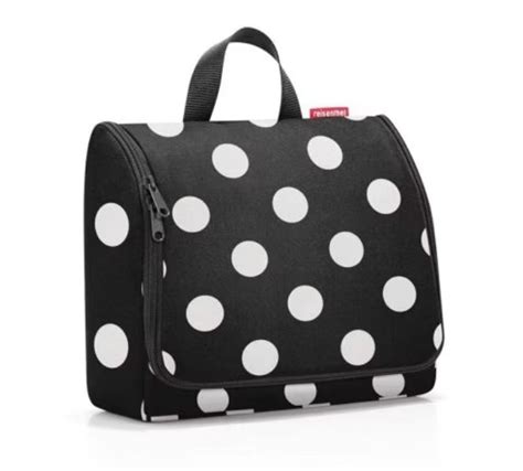 Kosmetyczka podróżna Toiletbag XL Dots White Reisenthel Sklep EMPIK