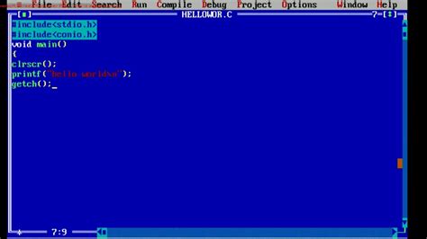 C Programming Hello World Basics Youtube
