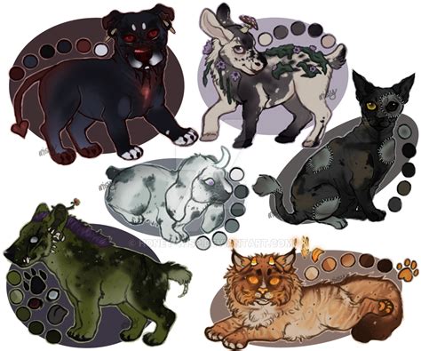 Spooky Adopts Open By Honey Wisp On Deviantart