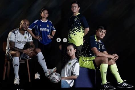 TAMPIL MENAWAN Begini Makna Desain Jersey Persib Bandung Yang Baru