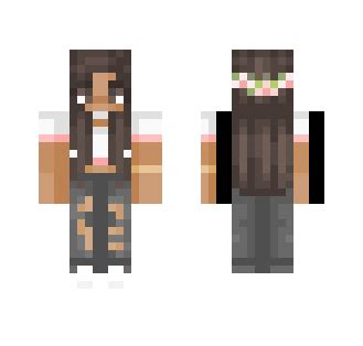 Download Tumblr GIrl #2- White Minecraft Skin for Free. SuperMinecraftSkins