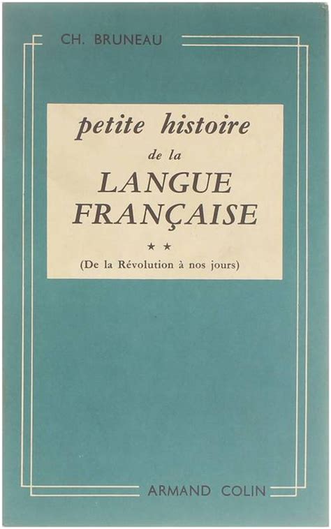 Introduction A L Histoire De La Langue Frana Aise