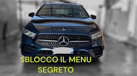 COME SBLOCCARE IL MENU SEGRETO SU MERCEDES CLASSE A YouTube