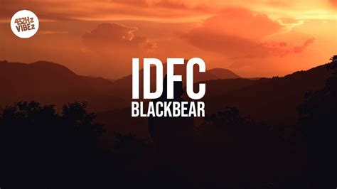 Idfc Slowed Blackbear Lyrics I M Only A Fool For You TikTok