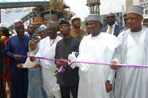 Osinbajo Inaugurates BUAs 350m Kalabaina Cement Plant Daily Post