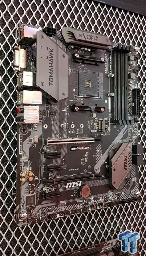 MSI B450 TOMAHAWK Motherboard Compatible with Ryzen 1 & 2 Spotted