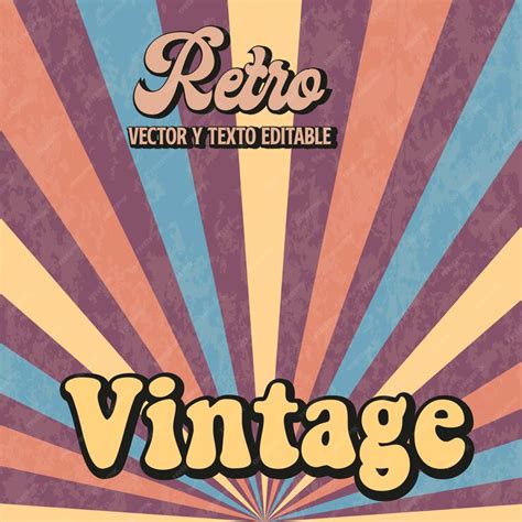 Premium Vector Vintage Retro