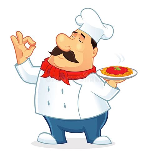 Italian Chef Cartoon Clip Art