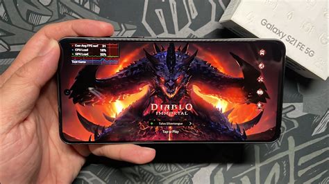 Samsung Galaxy S21 FE Exynos 2100 Diablo Immortal Gameplay High