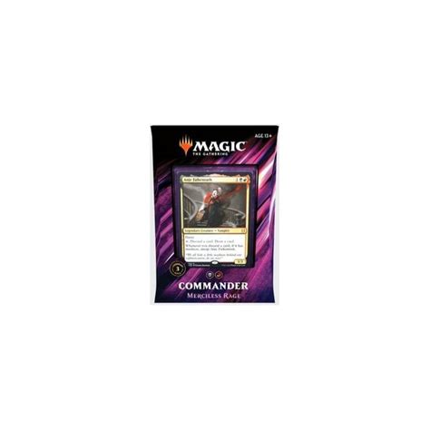 Magic The Gathering Merciless Rage Commander 2019 Deck