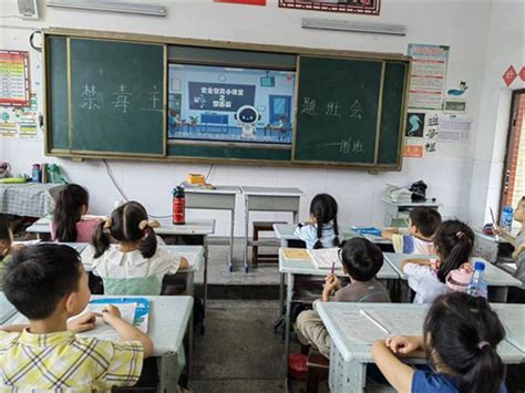 隆回县六都寨镇中心小学开展禁毒主题班会 教育 中国新报融媒网