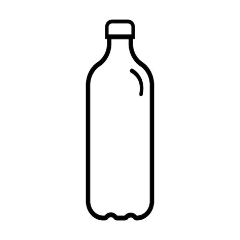 Premium Vector Plastic Bottle Icon