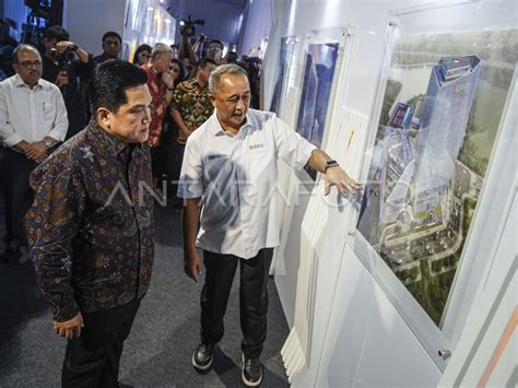 Groundbreaking Gedung BNI Di PIK 2 ANTARA Foto