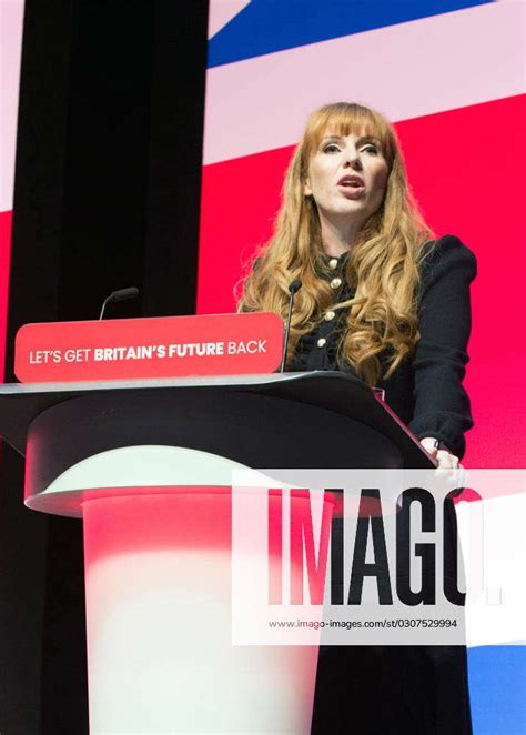 Labour Party Conference Angela Rayner Deputy Leader Of The Labour Party