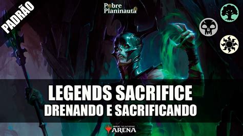 As Lendas Do Sacrif Cio Ratadrabik Legends Sacrifice Mtg Arena