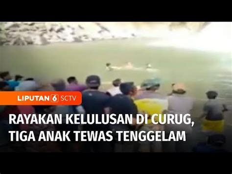 Tiga Anak Tewas Tenggelam Di Curug Pemalang Saat Rayakan Kelulusan