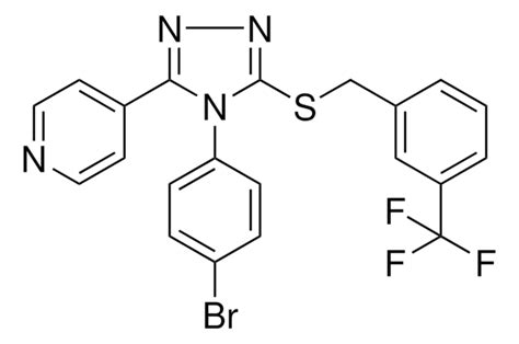 4 4 4 BROMOPHENYL 5 3 TRIFLUOROMETHYL BENZYL SULFANYL 4H 1 2 4