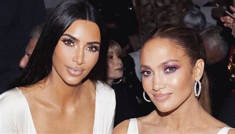 Jennifer Lopez Shares Adorable Selfies With Kim Kardashian To Mark Her