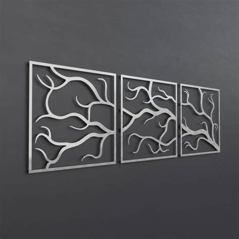 20 Best Ideas Black Metal Wall Art