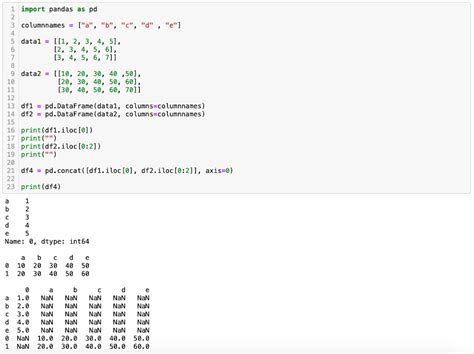 Pandas Concat Python Pysci