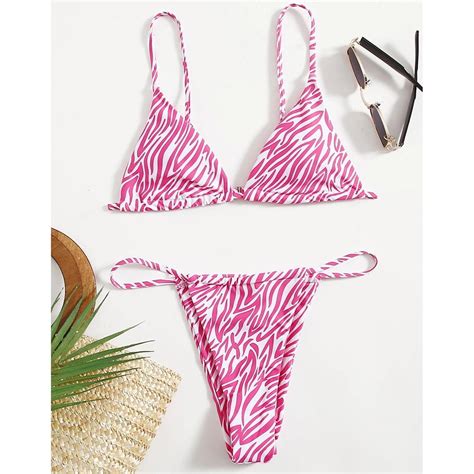 Micro Bikini Women Swimsuit Female Swimwear Mini Thong Bikinis Set