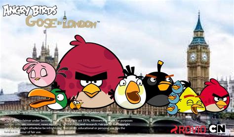 Brand New Angry Birds Gose In London By Ewanlow2007 On Deviantart