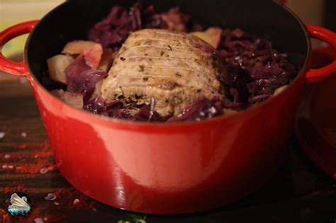 Cocotte De R Ti De Porc Au Chou Rouge A Prendre Sans Faim