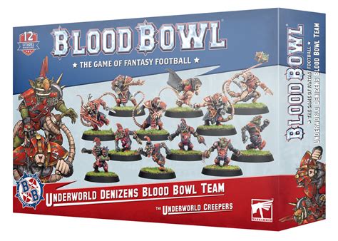 Blood Bowl: Underworld Denizens Team - The Underworld Creepers [202-04] - Everything Airbrush